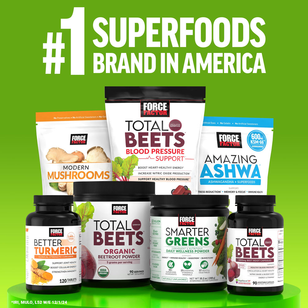 Force Factor Perfect Maca dark cherry flavor for enjoyable consumption.