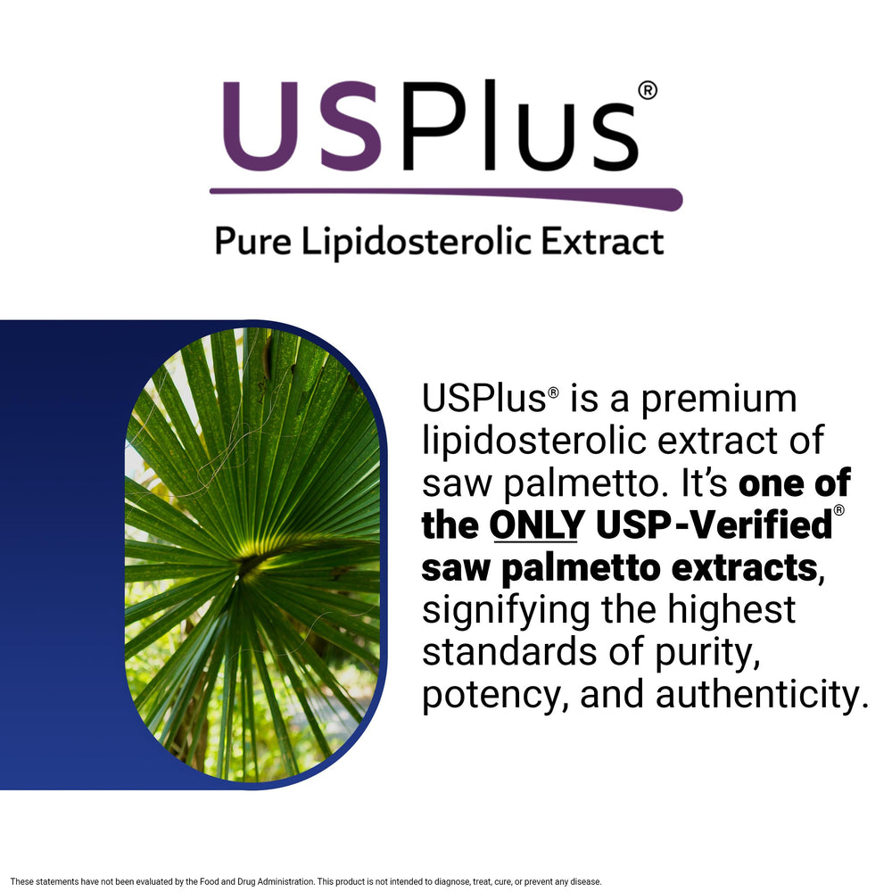 Force Factor Prostate Ultimate stinging nettle component highlighted in the formula.