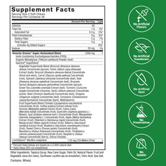 Force Factor Smarter Greens Soft Chews probiotic label emphasizing gut-friendly support.