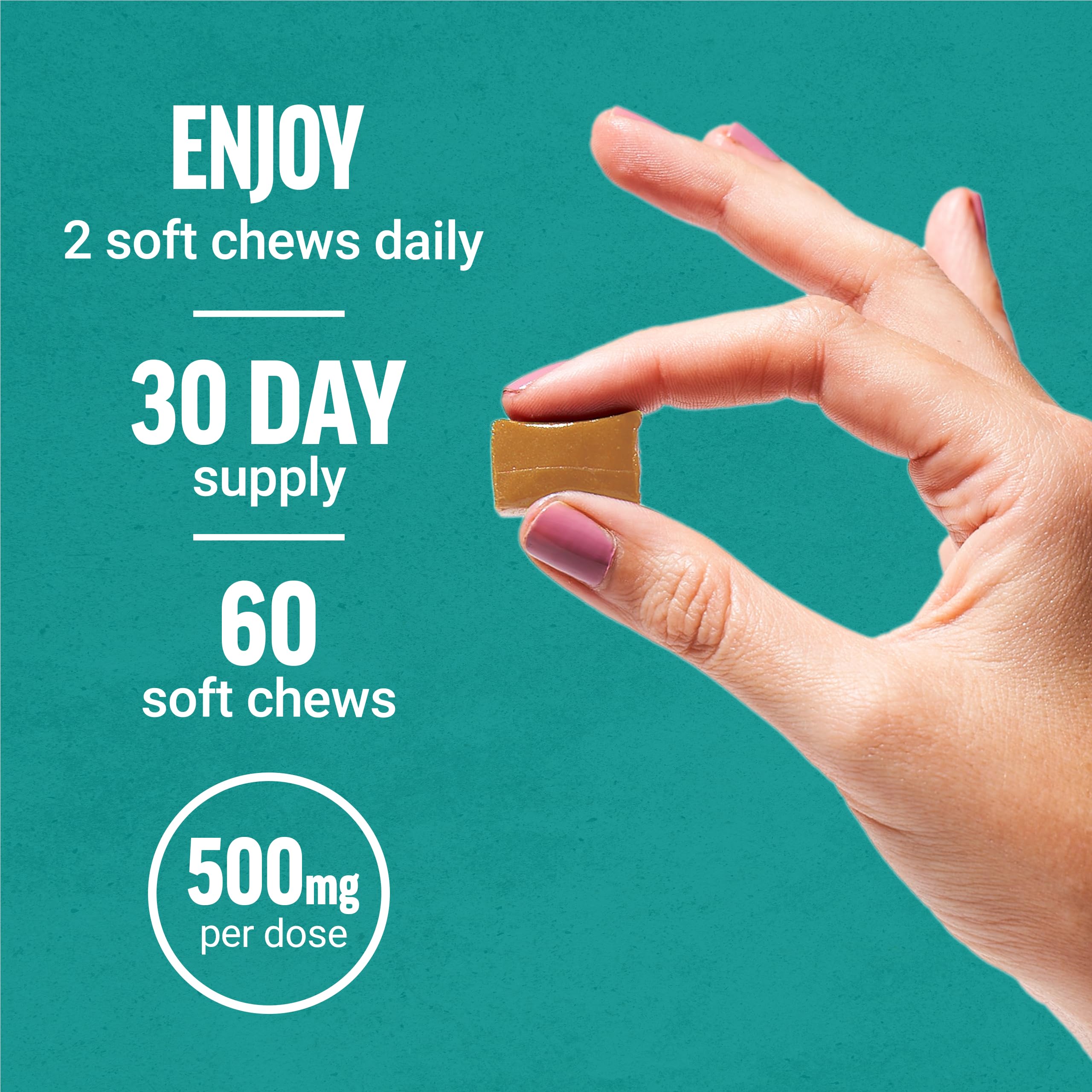 Force Factor Soft Chews individually wrapped for clean, mess-free snacking.