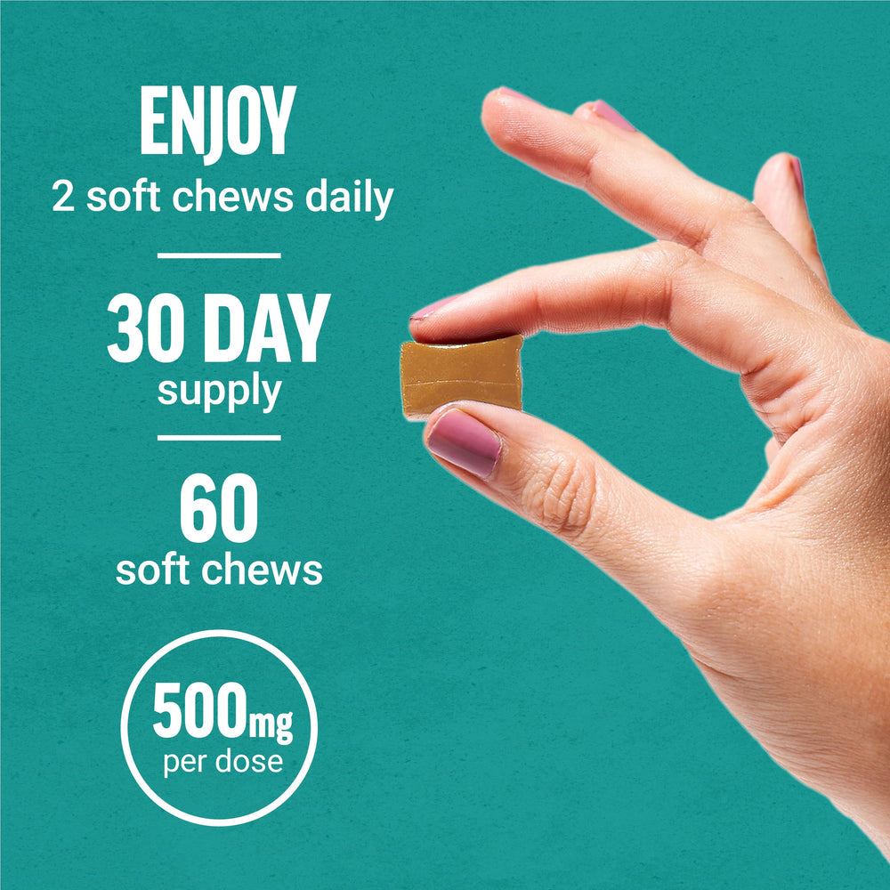 Force Factor Soft Chews individually wrapped for clean, mess-free snacking.