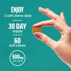 Force Factor Soft Chews individually wrapped for clean, mess-free snacking.