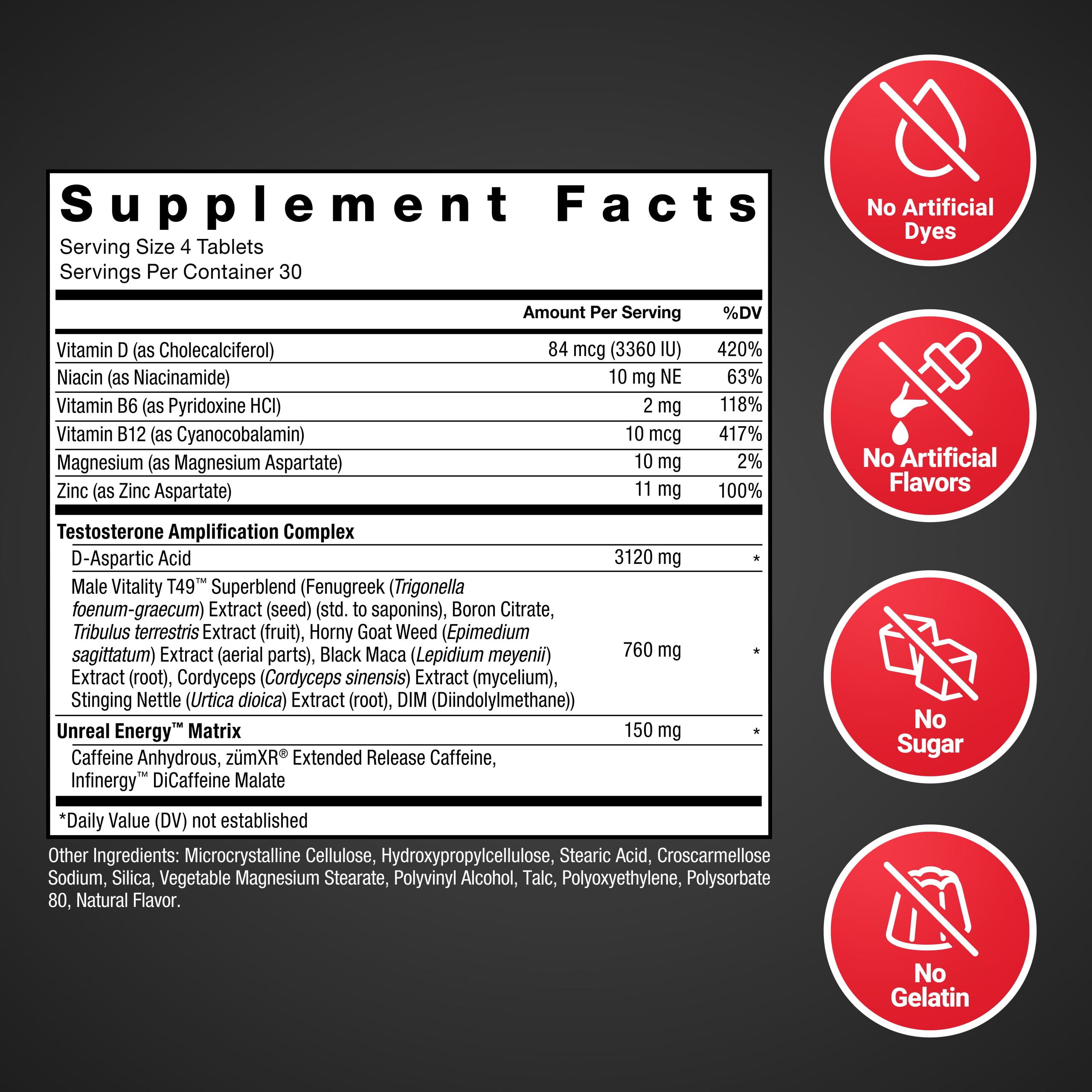 Product in use during a workout with Force Factor Test X180 Boost.