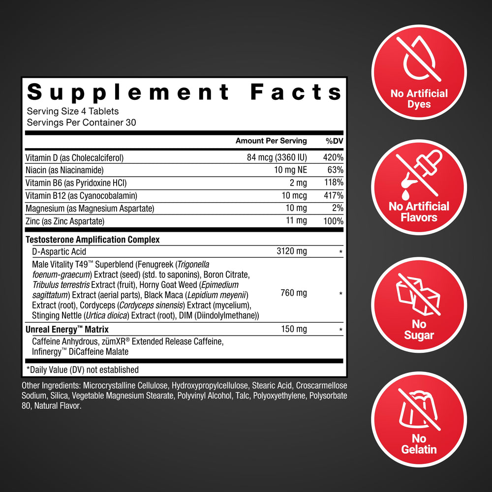 Product in use during a workout with Force Factor Test X180 Boost.