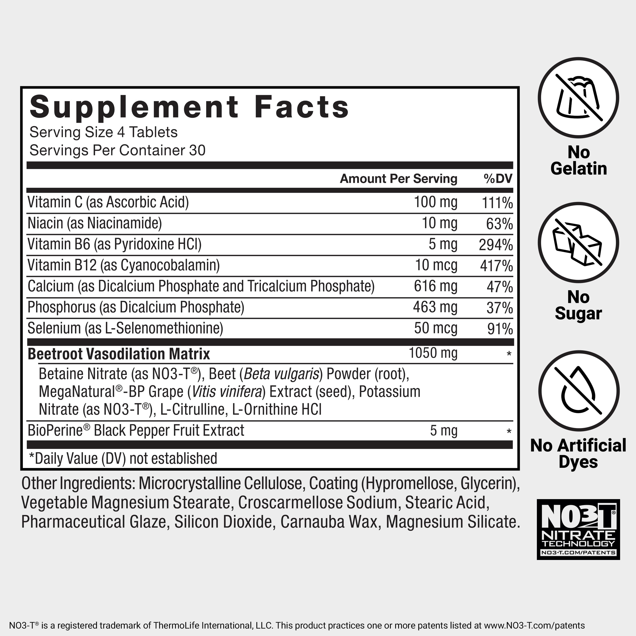 Total Beets container showing non-GMO beet root powder