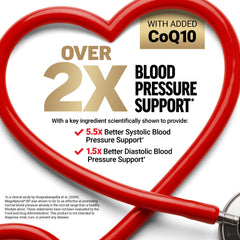 Force Factor Total Beets daily scoop in glass suggesting heart health support.
