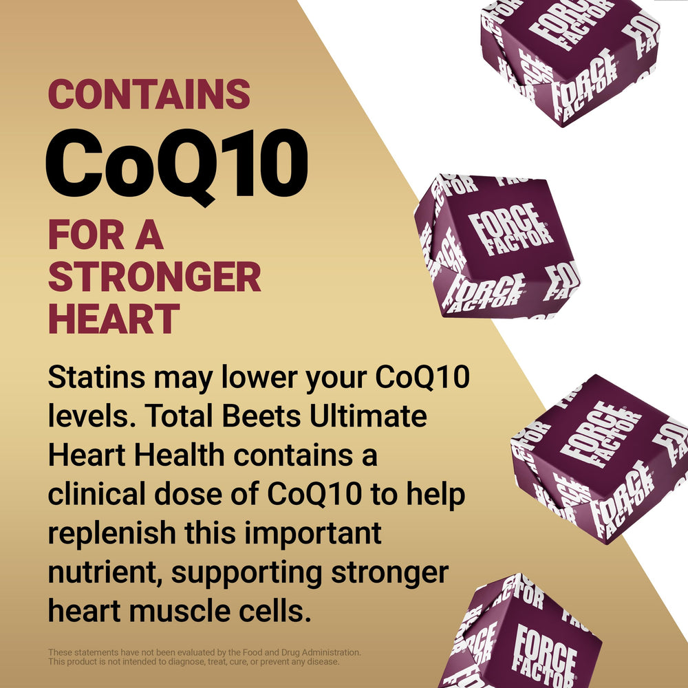Force Factor Total Beets Heart Health chews grapeseed extract feature for vascular support