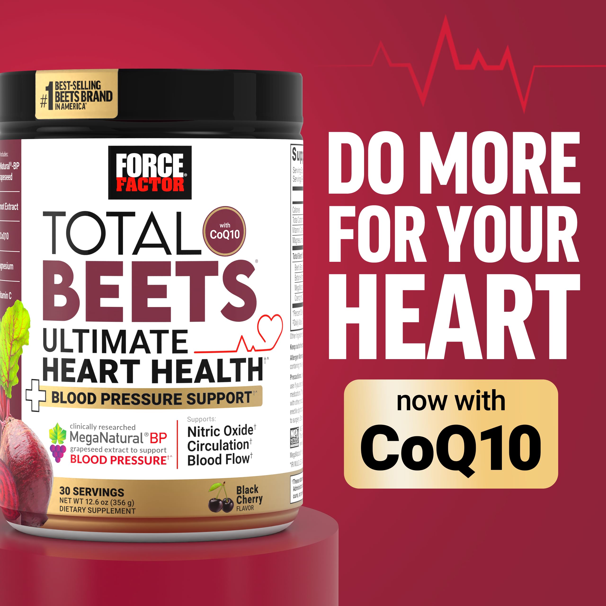 Force Factor Total Beets no3-t-nitrates closeup underscores nitrate-rich formula.