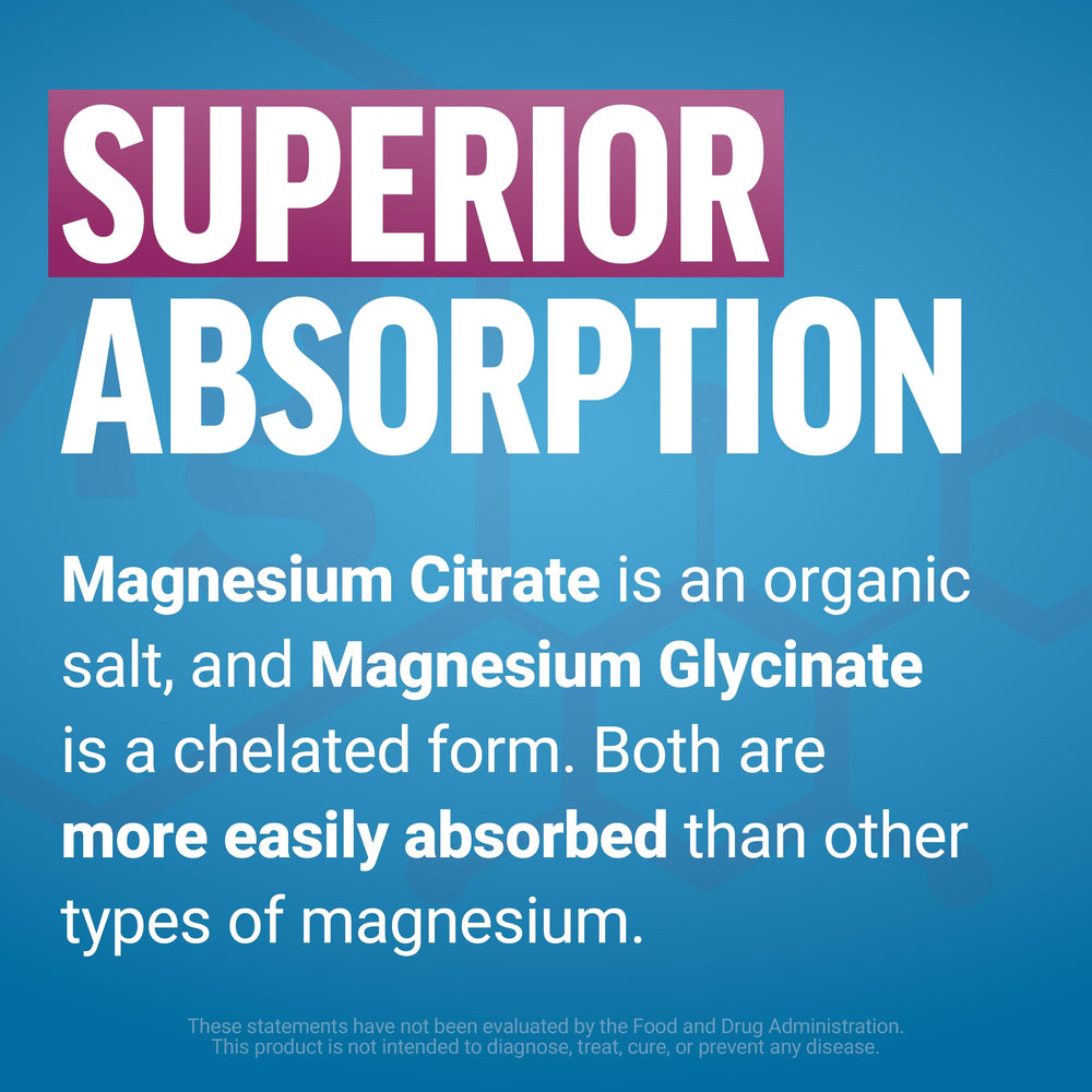 USA-made production notes on Force Factor Magnesium packaging.