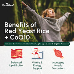 ForestLeaf alpha-lipoic acid tablets shown for antioxidant-friendly benefits.