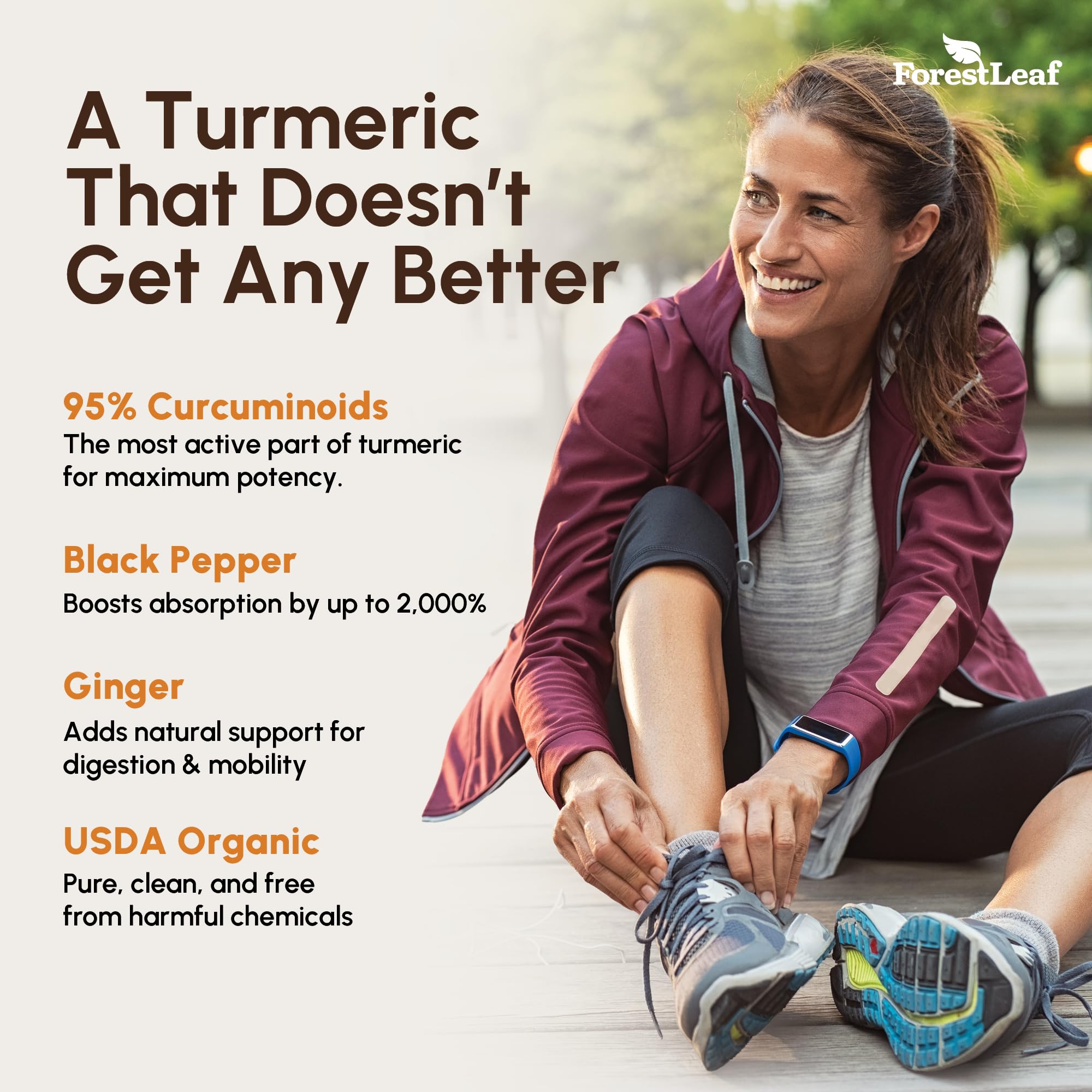 ForestLeaf BioPerine black pepper label to highlight absorption boost.