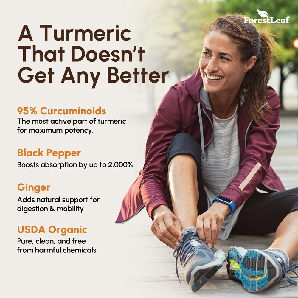 ForestLeaf BioPerine black pepper label to highlight absorption boost.