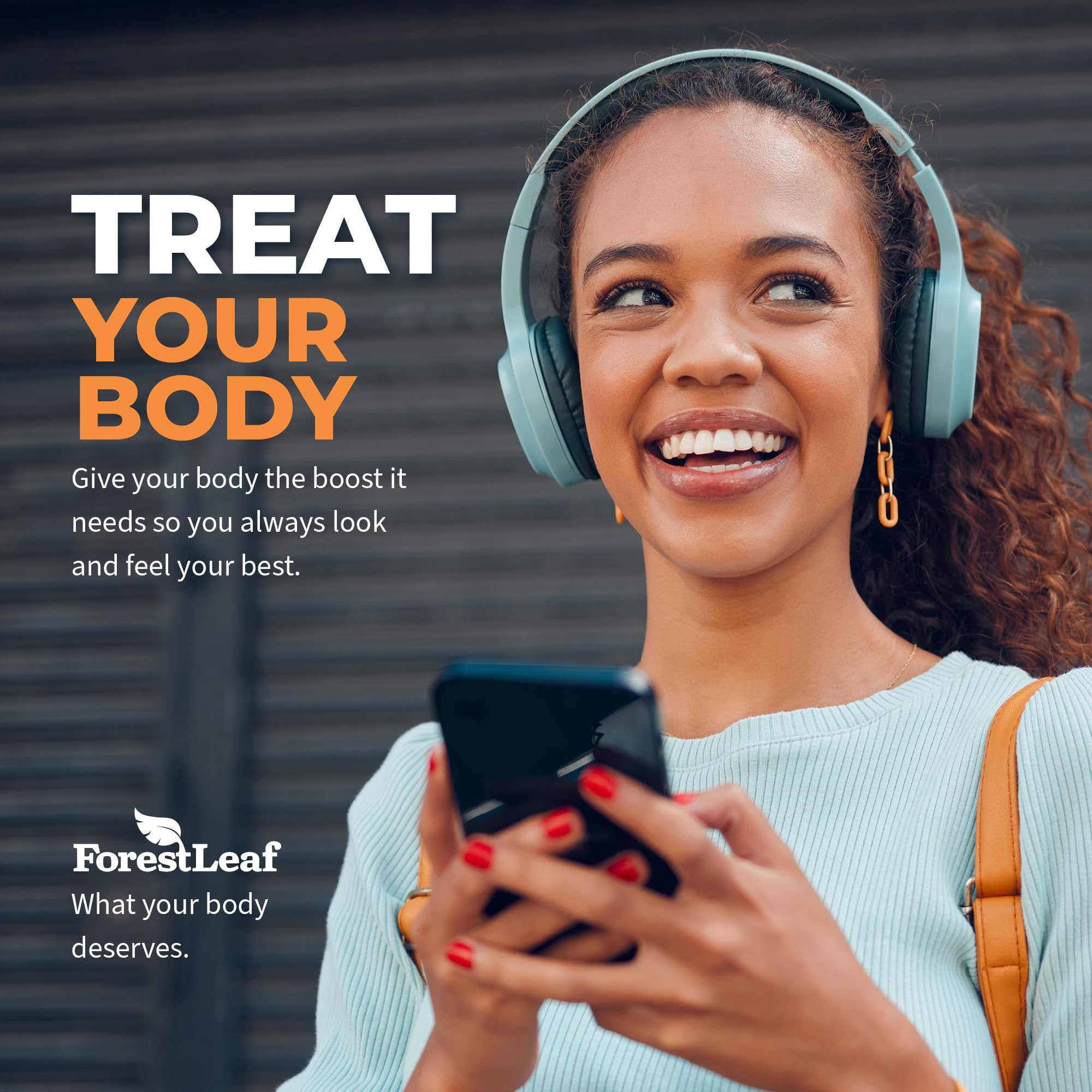 ForestLeaf capsule row demonstrates consistent size for daily supplementation