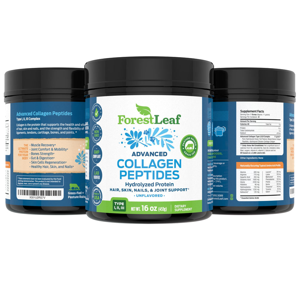 ForestLeaf Collagen Peptides pantry storage keeps powder fresh for keto routines