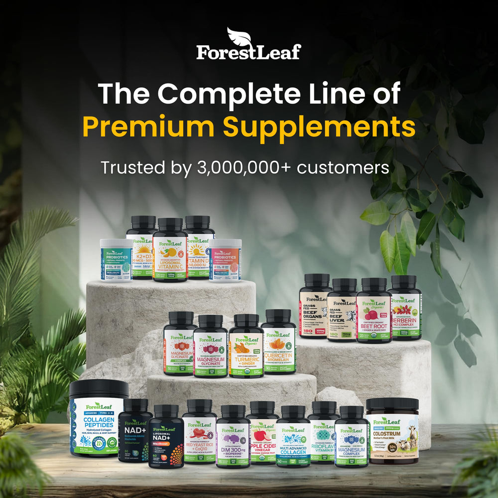 ForestLeaf Creatine is non-GMO, dairy-free, gluten-free, vegetarian-friendly.
