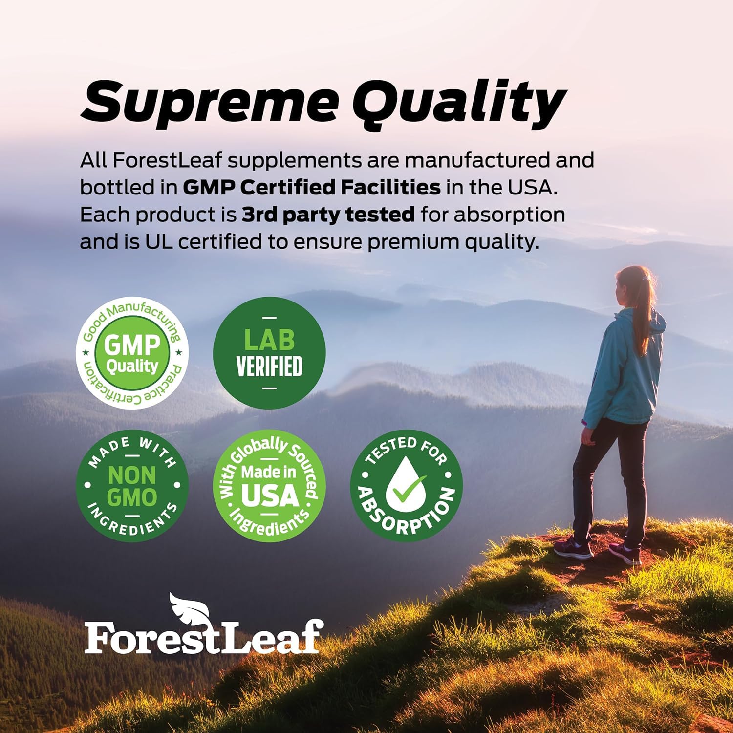 ForestLeaf packaging box shows freeze-dried organ mix for convenience.