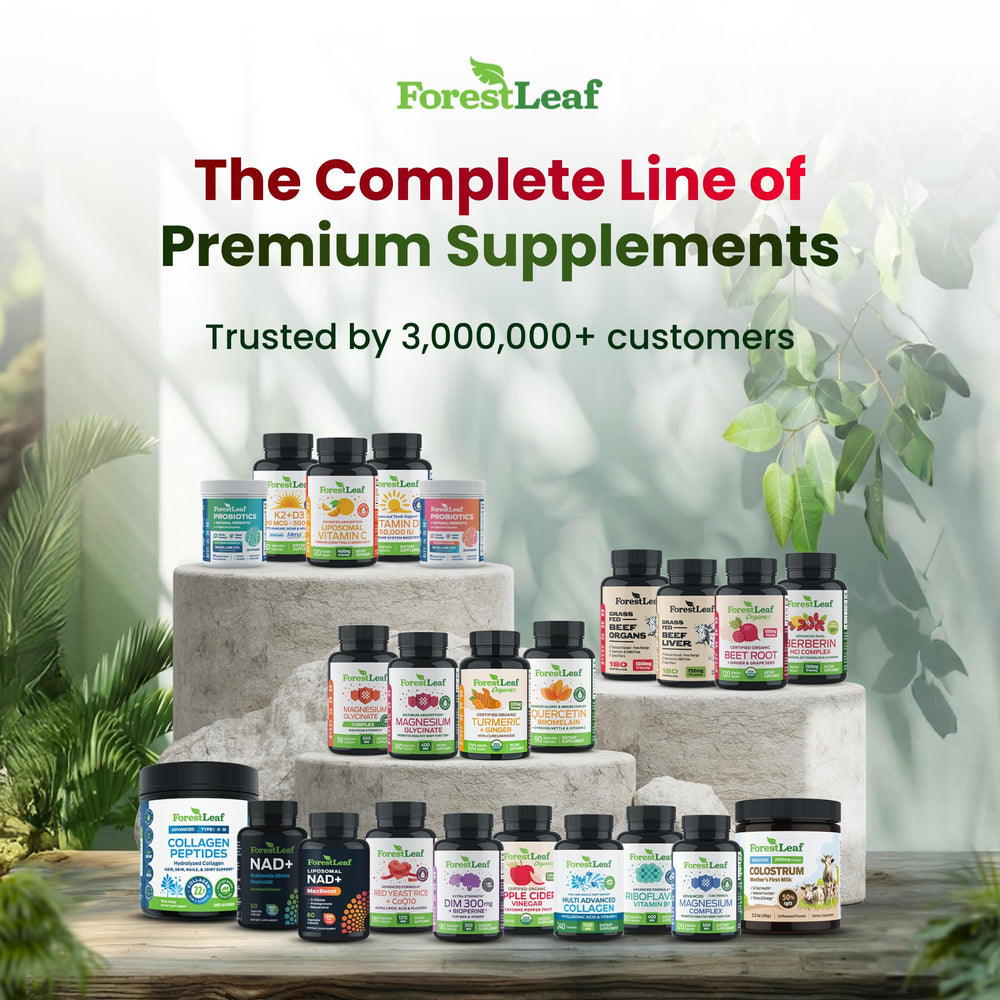 ForestLeaf USA-made production label signaling quality manufacturing.