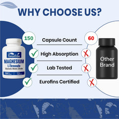 ForestVibe Magnesium Malate capsules illustrate balanced form for everyday nutrition.
