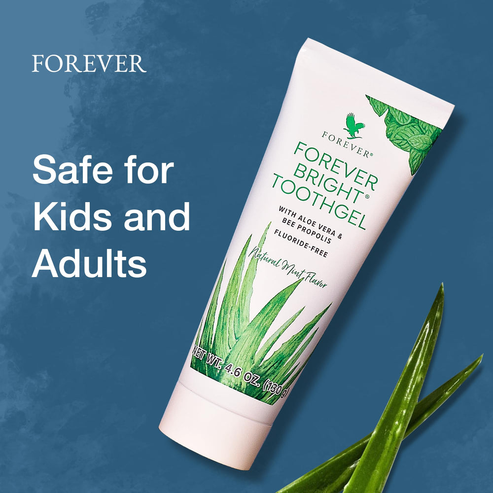 Forever Living Bright Toothgel gluten-free formula suitable for gluten-sensitive users.