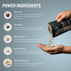 FORGEMEN FORGEBODY heart capsule, concentrated organ nutrition for steady daily energy.