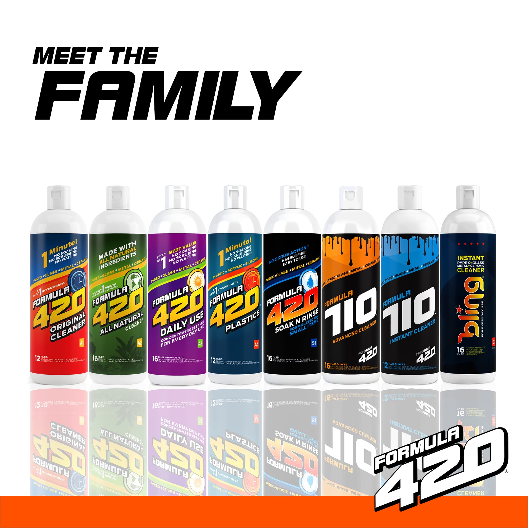 Formula 420 clean pipe action showing residue and odor removal.