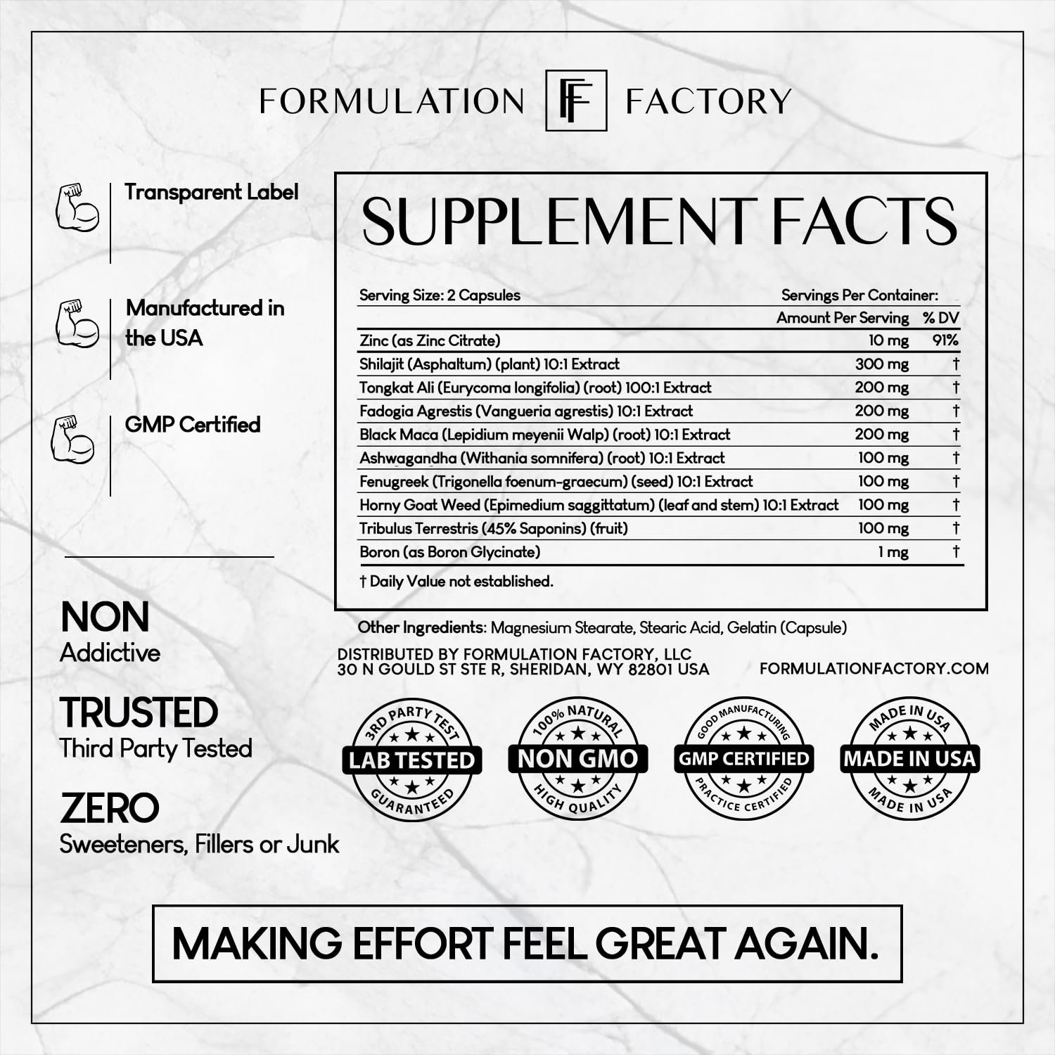 Formulation Factory gym scene symbolizing workout support