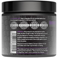 Capsules in hand of The Night Before 10-in-1 for on-the-go use