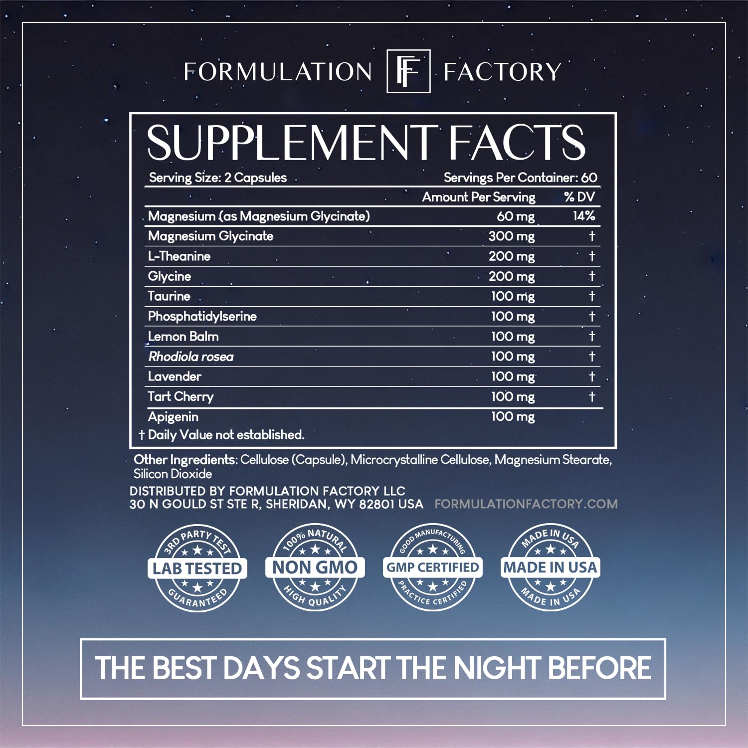Focused mind concept associated with The Night Before 10-in-1