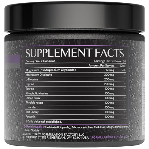 Close-up of The Night Before 10-in-1 label and ingredients
