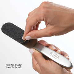 ForPro 80-grit refill pads target calluses and cracked heels