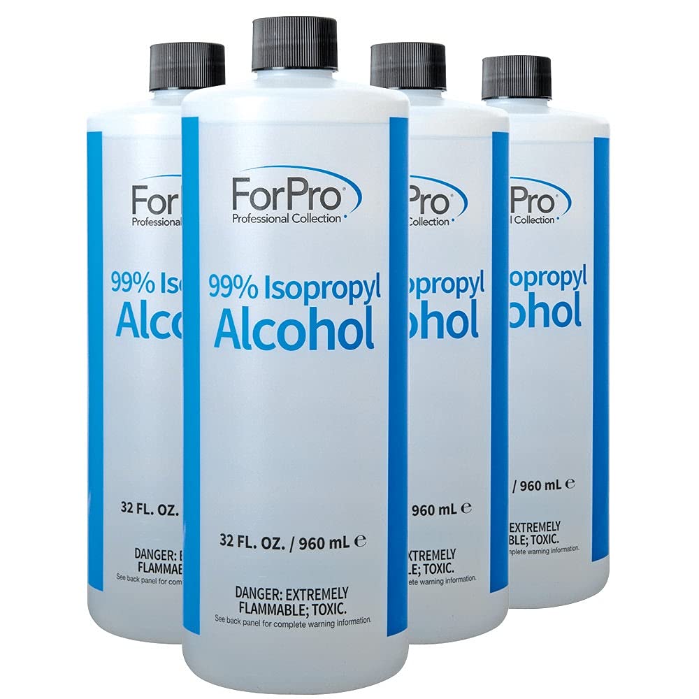 ForPro IPA 99% pure alcohol bottle for fast surface cleaning.