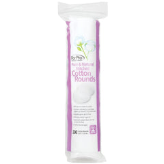 ForPro Pure Natural multi-layer rounds with plush feel for quick cleansing.