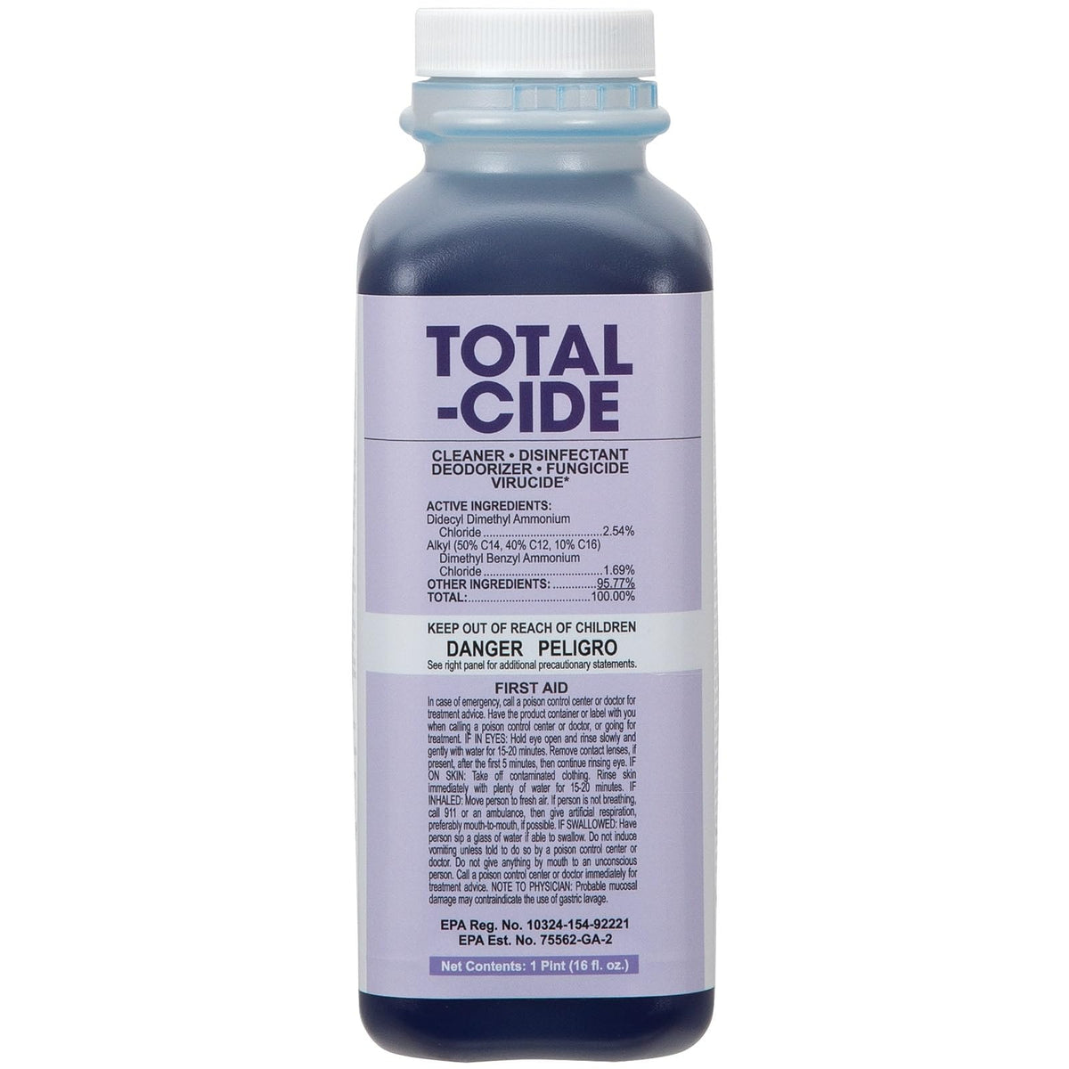 ForPro Total-Cide 16 oz bottle ready for hospital-grade surface cleaning