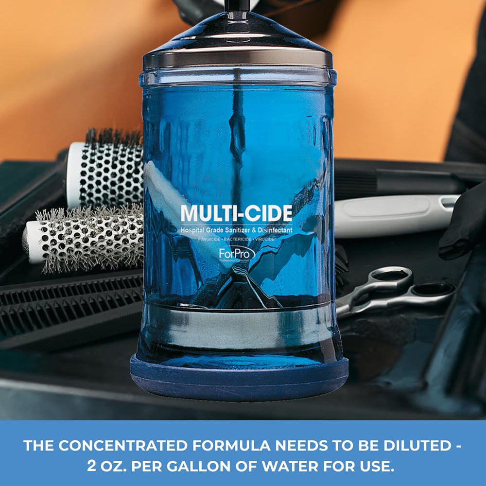 ForPro Total-Cide sanitizing gym equipment in a fitness area