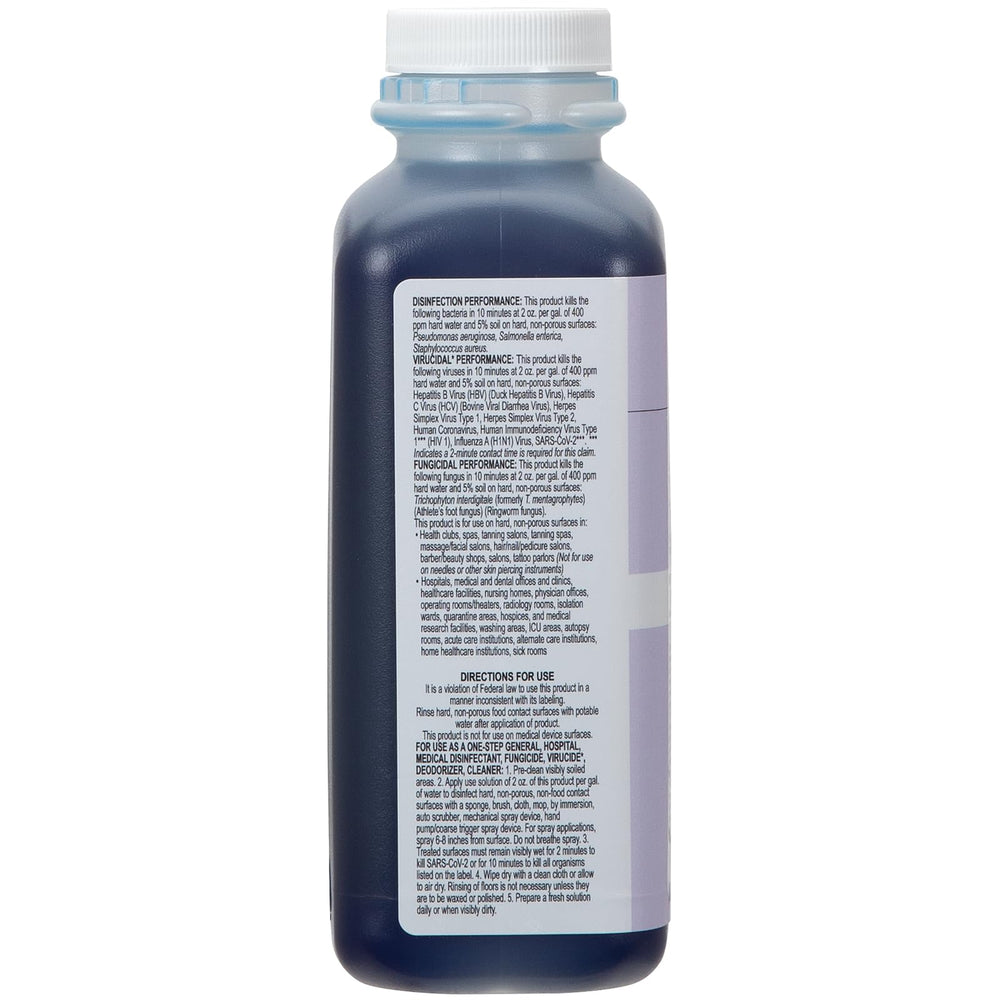 ForPro Total-Cide label close-up with registration and usage notes