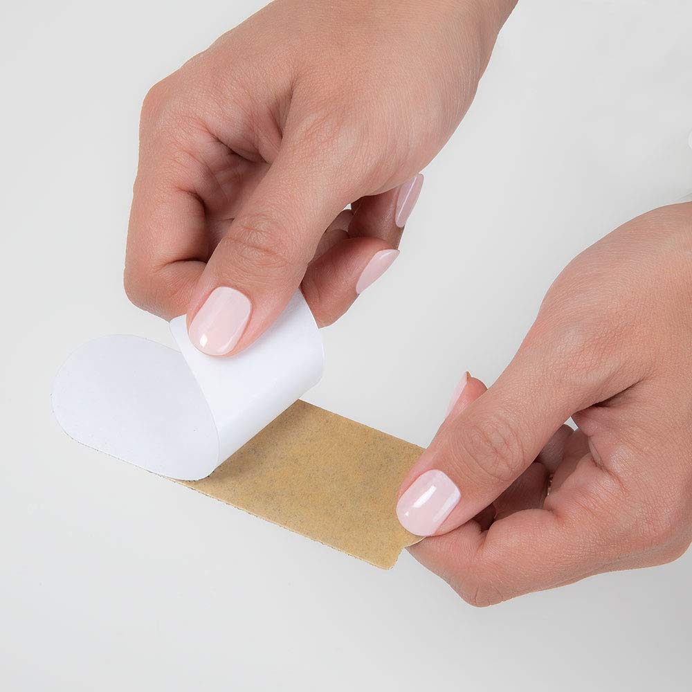 ForPro refill with water-resistant adhesive stays secure during use