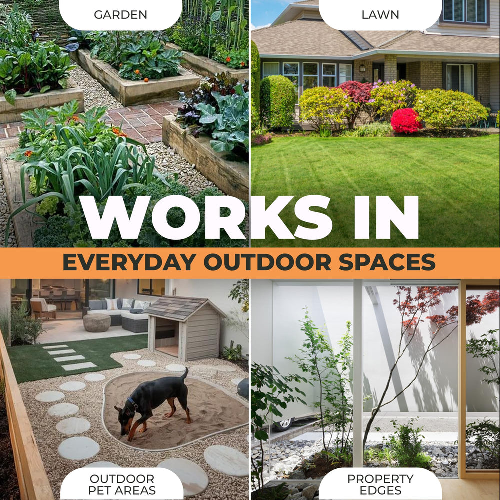 FORTIVO Garden-protection scent helps reduce wildlife incursions in outdoor spaces.