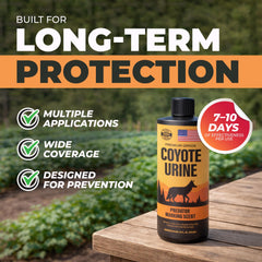 FORTIVO No-residue urine application designed for perimeter use on soil and plants.