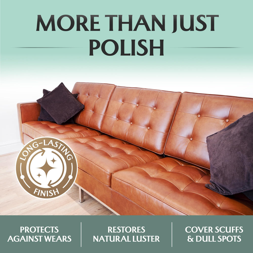 FORTIVO vinyl and leather care surface revives luster and even tone