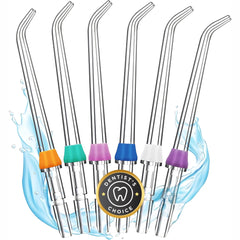 FORTIVO Waterpik replacement head with six classic jet tips for at-home cleaning.