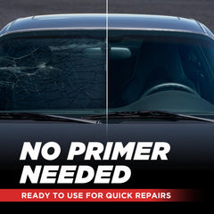 FORTIVO applicator tip shown for precise, clean glass edge application.