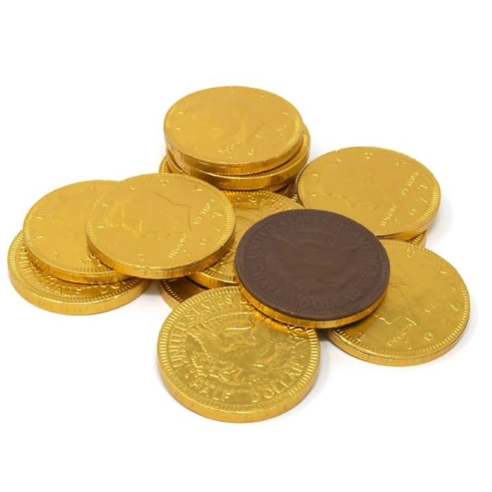 FORTKNOX foil-wrapped coin candies ready for pinatas and party favors