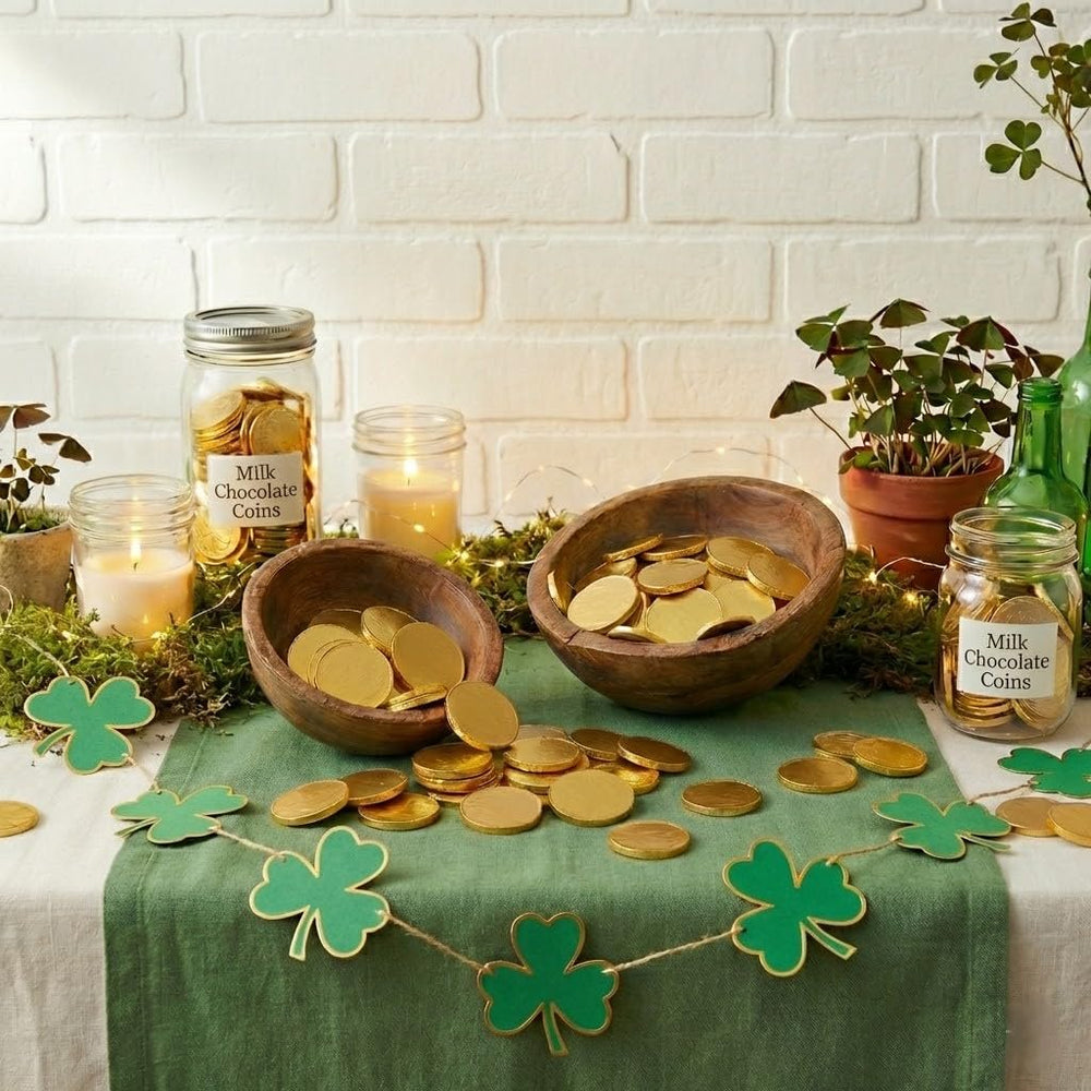 FORTKNOX coin candies with half-dollar style design for festive displays