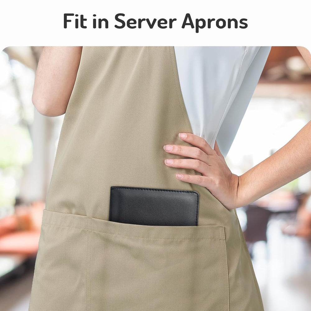 Forvencer server book clear sleeves for menus and lists