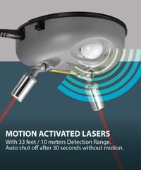 Fosmon 360-degree adjustable lasers ensure alignment for any vehicle
