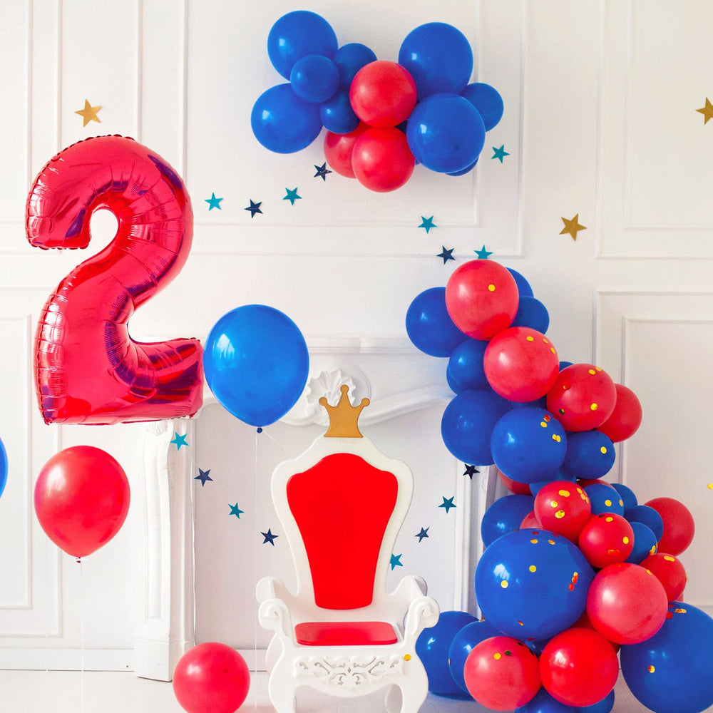 FOTIOMRG royal blue 5-inch balloons ideal for clusters and accents