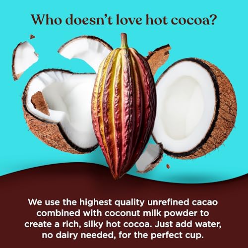 Four Sigmatic Calm Mushroom Cocoa Ingredients scoop, featuring six clean ingredients