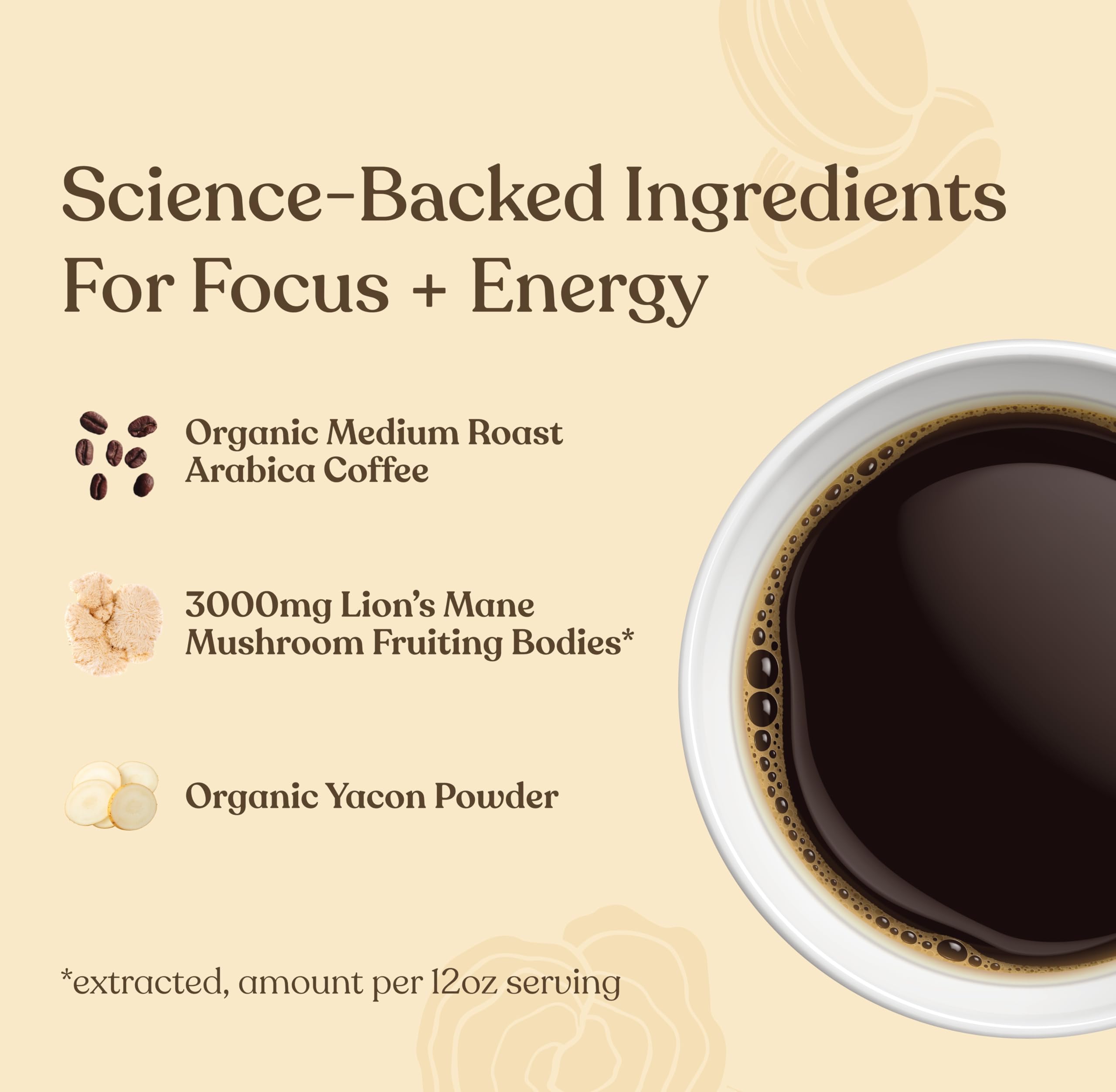 Four Sigmatic Focus pour-over brew ready cup for a smooth morning ritual