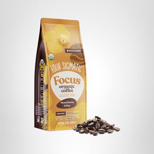 Four Sigmatic cup with mushrooms suggesting immune-support and cognitive benefits