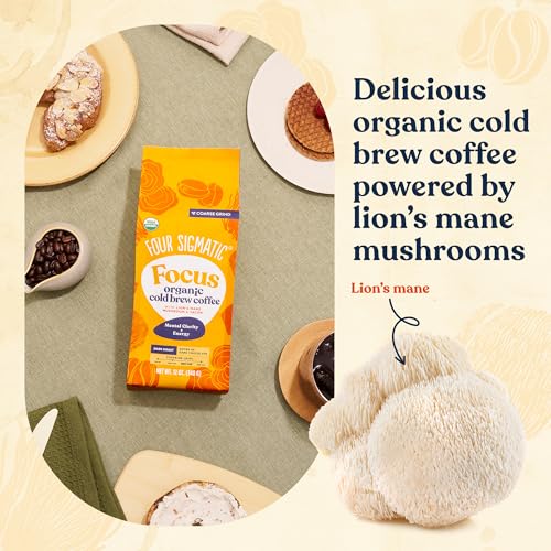 Four Sigmatic organic mushroom infusion for a rich, nutrient-dense coffee experience.